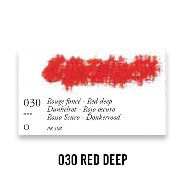 SENNELIER OIL PASTEL Red Deep 030 Sennelier - Oil Pastels - Reds, Oranges, Yellows