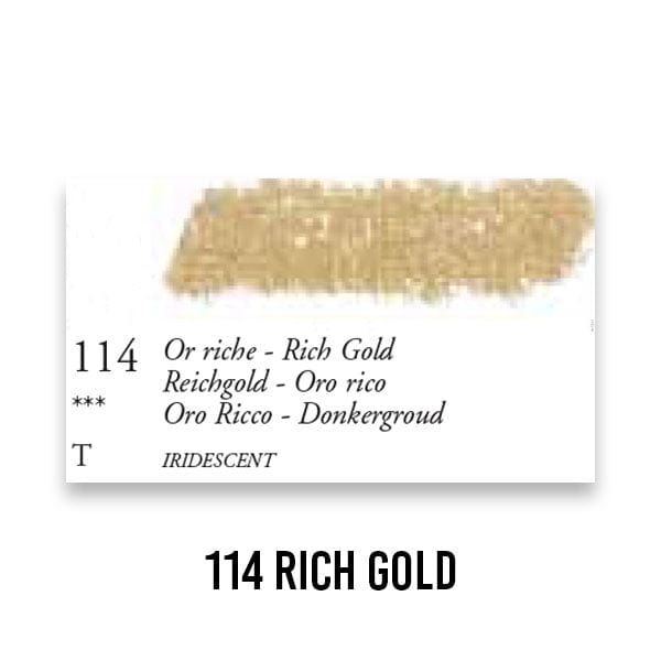 SENNELIER OIL PASTEL Rich Gold 114 Sennelier - Oil Pastels - Iridescent Colours