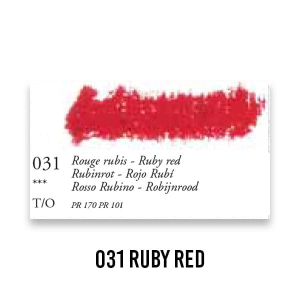 SENNELIER OIL PASTEL Ruby Red 031 Sennelier - Oil Pastels - Reds, Oranges, Yellows