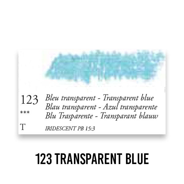 SENNELIER OIL PASTEL Transparent Blue 123 Sennelier - Oil Pastels - Iridescent Colours
