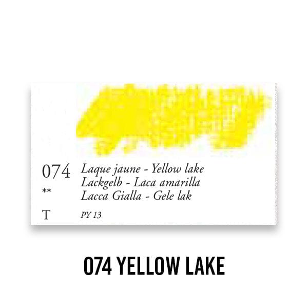 SENNELIER OIL PASTEL Yellow Lake 074 Sennelier - Oil Pastels - Reds, Oranges, Yellows