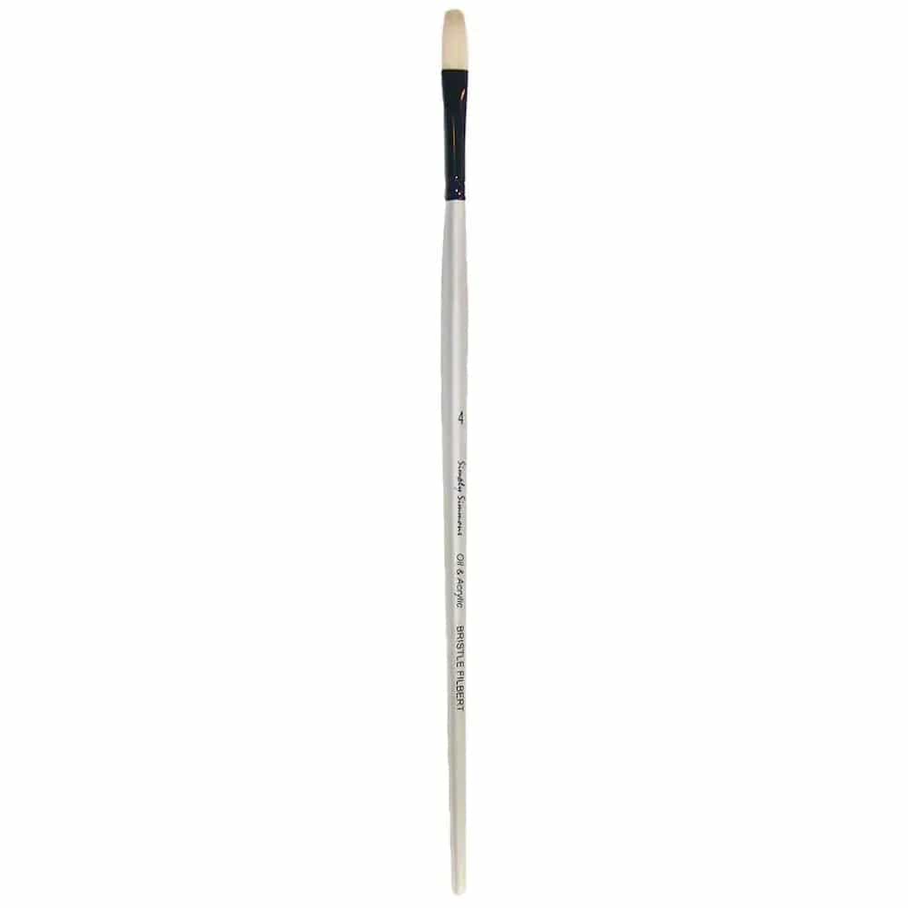 SIMPLY SIMMONS Bristle Brush #4 Simply Simmons - Bristle Brushes - Filbert