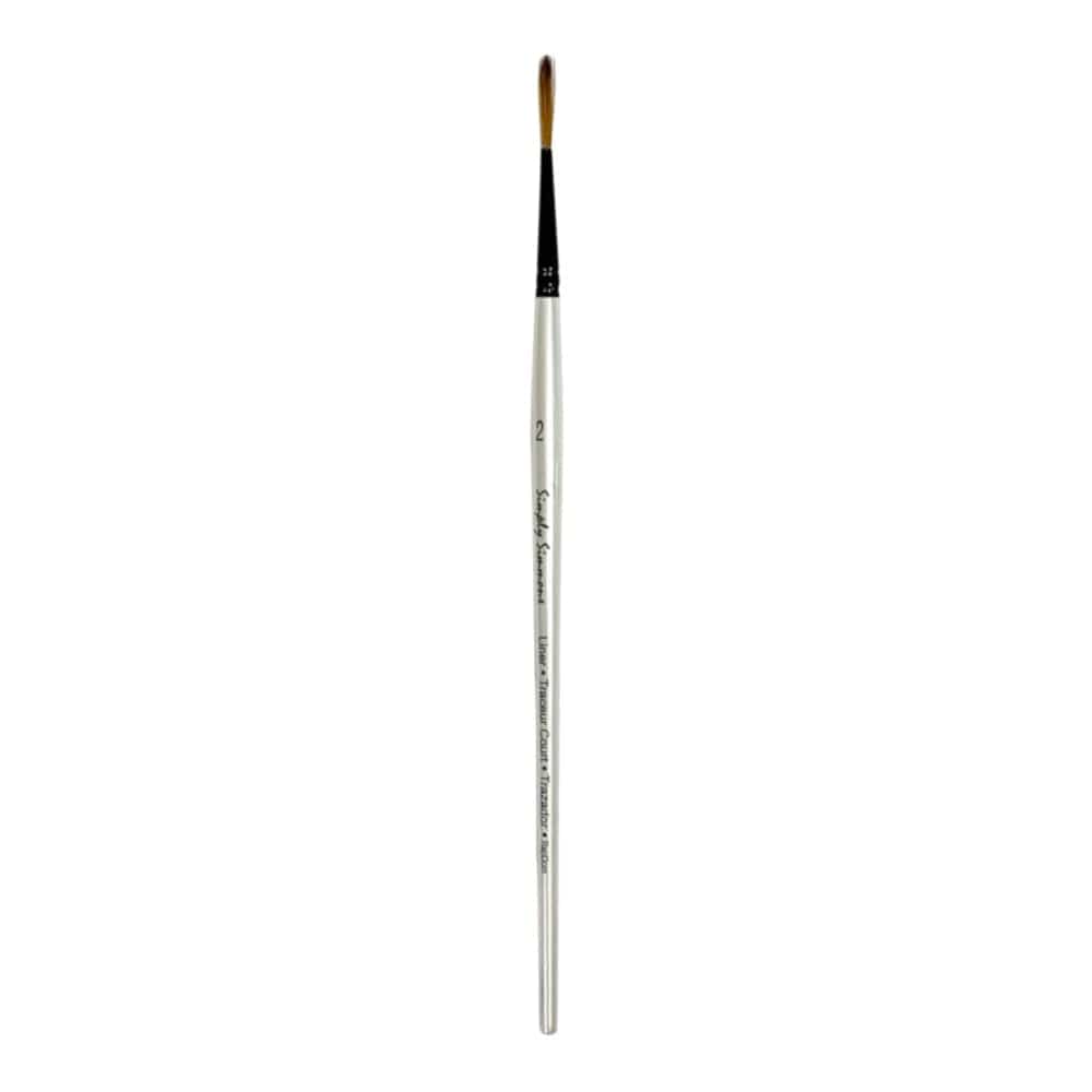 SIMPLY SIMMONS Synthetic Brush #2 Simply Simmons - Specialty Brushes - Liner