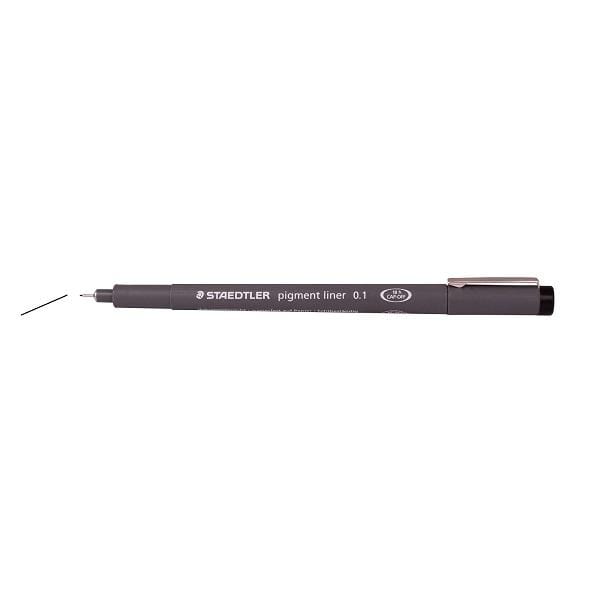 STAEDTLER PIGMENT LINER 0.1MM BLACK Staedtler Pigment Liner Pen