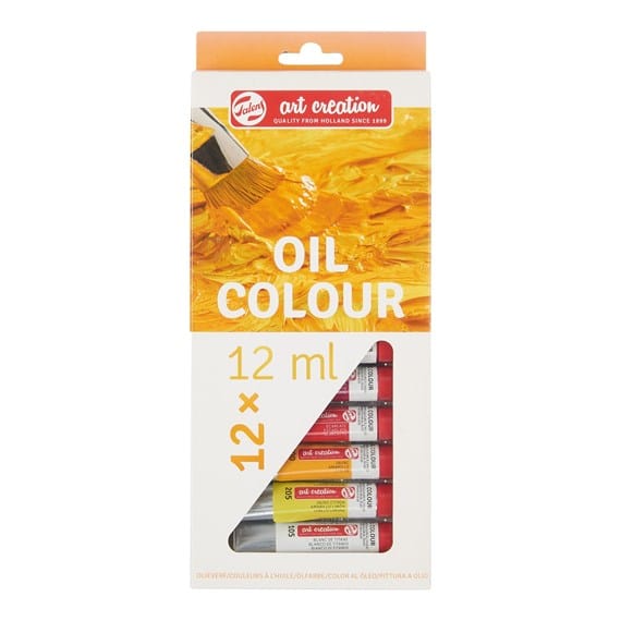 Talens Art Creation Oil Colour Set Talens - Art Creation - Oil Colour - Set of 12x12mL Tubes - Item #9020112M