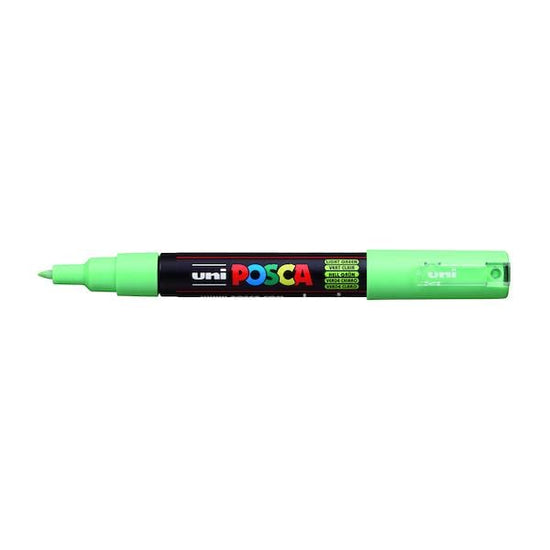 UNIBALL POSCA LIGHT GREEN Uni Posca Extra Fine Tapered Tip Paint Marker PC-1M
