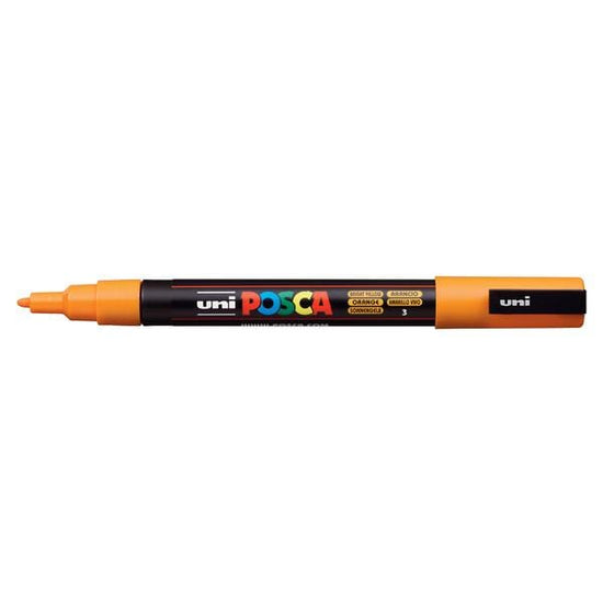 UNIBALL POSCA ORANGE Uni Posca Fine Tip Paint Marker PC-3M