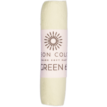 Unison Colour Soft Pastel GREEN 6 Unison Colour - Individual Handmade Soft Pastels - Green Hues
