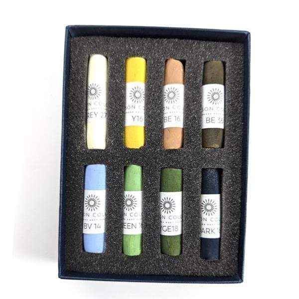 UNISON PASTEL SET Unison Landscape Pastel Set 8 Pieces