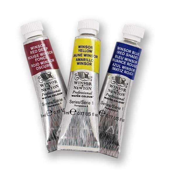 WINSOR NEWTON 5ML WC SER1 Winsor & Newton Watercolour 5ml, assorted colours - Series 1