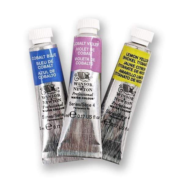 WINSOR NEWTON 5ML WC SER4 Winsor & Newton Watercolour 5ml, assorted colours - Series 4