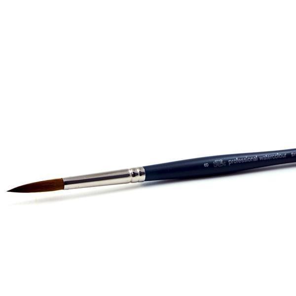 WINSOR NEWTON PROF W/C BRUSH Winsor & Newton - Professional Watercolor Synthetic Sable brush - Round - Size 8 - item# 5011108
