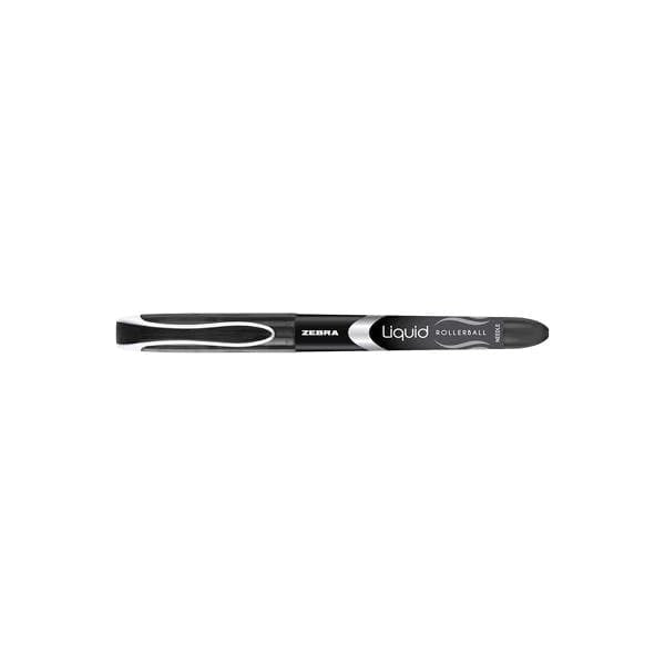 ZEBRA LIQUID ROLLERBALL BLACK Zebra Liquid Rollerball 0.5mm Pen