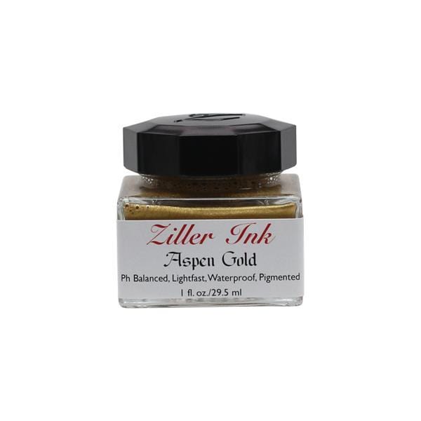 ZILLER'S CALLIGRAPHY INK Ziller's Calligraphy Ink 1oz. - Aspen Gold