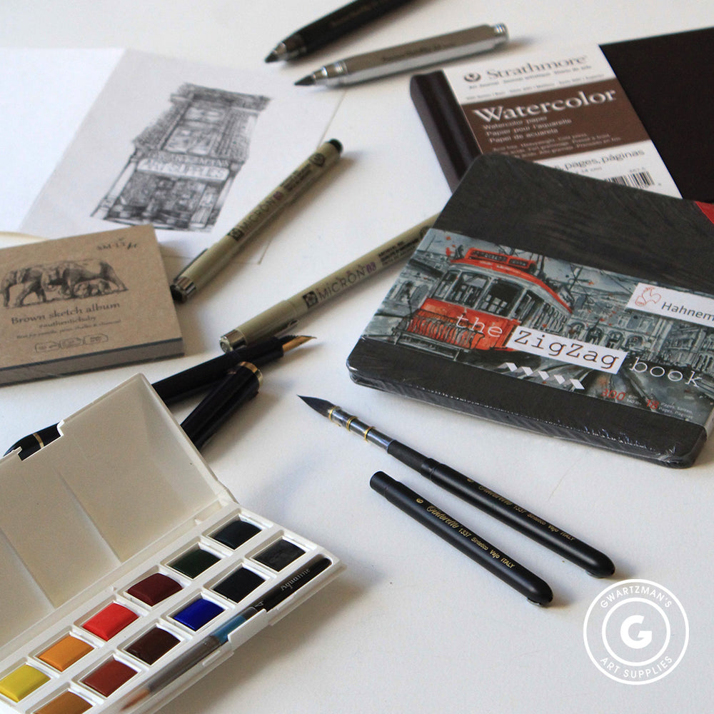 Book Review: The Urban Sketching Sketchbook: Architecture And Cityscapes |