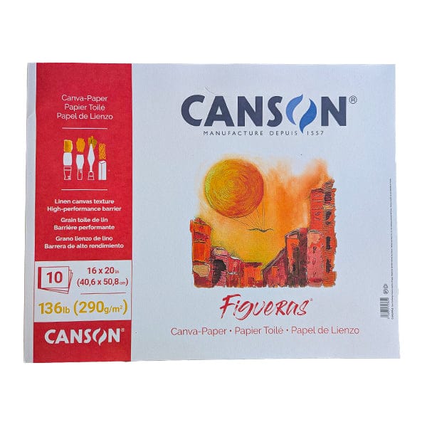 Canson - Artist Series - Canva-Paper Pad - 16x20"