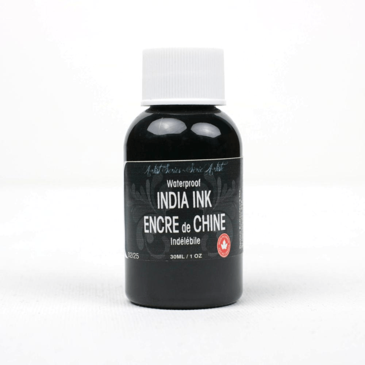 DEMCO EnCouleurs Traditional Ink Demco - India Ink - 30mL Bottle