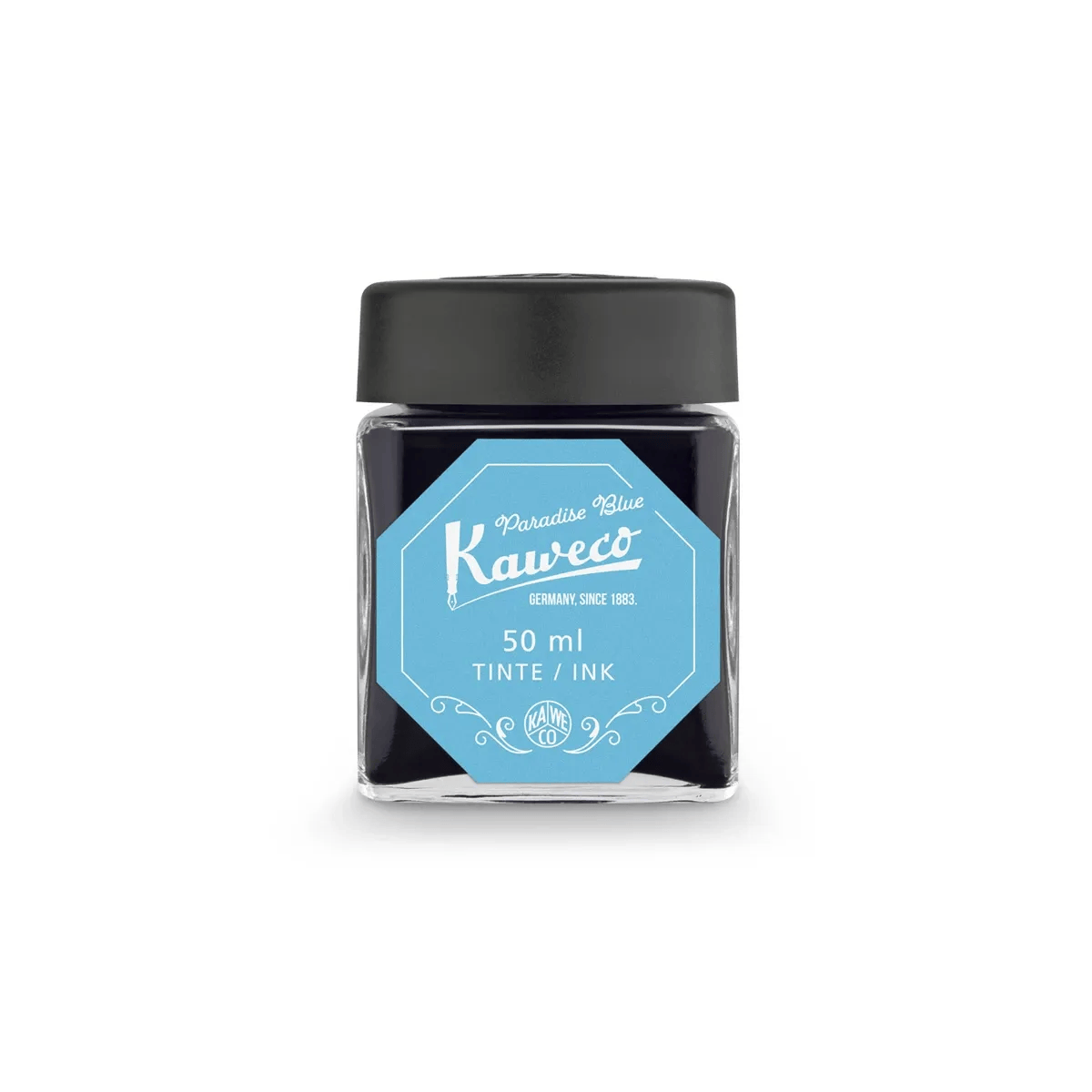 Kaweco Fountain Pen Ink Paradise Blue Kaweco - Premium Inks - 50mL Jars