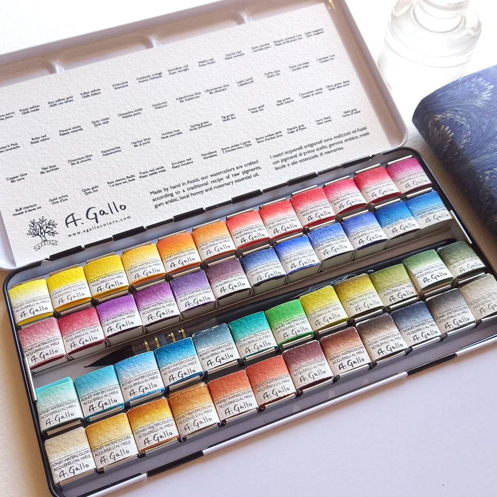 A. Gallo : Handmade Watercolour Paint Sets