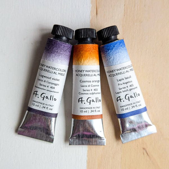 A. Gallo Watercolour Tube A. Gallo - Handmade Watercolours - Individual 10mL Tubes - Series 4