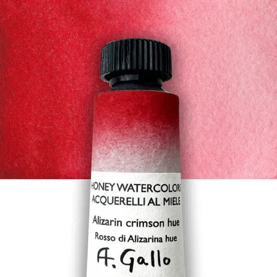 A. Gallo Watercolour Tube Alizarin Crimson Hue A. Gallo - Handmade Watercolours - Individual 10mL Tubes - Series 2