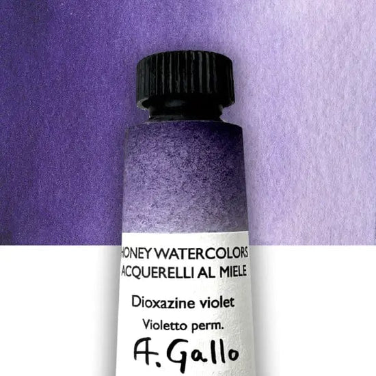 A. Gallo Watercolour Tube Dioxazine Violet A. Gallo - Handmade Watercolours - Individual 10mL Tubes - Series 3