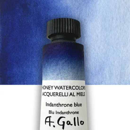 A. Gallo Watercolour Tube Indanthrone Blue A. Gallo - Handmade Watercolours - Individual 10mL Tubes - Series 3