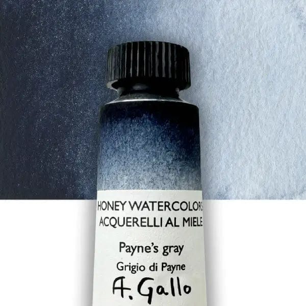 A. Gallo Watercolour Tube Payne's Grey A. Gallo - Handmade Watercolours - Individual 10mL Tubes - Series 2