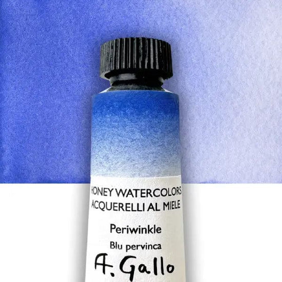 A. Gallo Watercolour Tube Periwinkle A. Gallo - Handmade Watercolours - Individual 10mL Tubes - Series 2