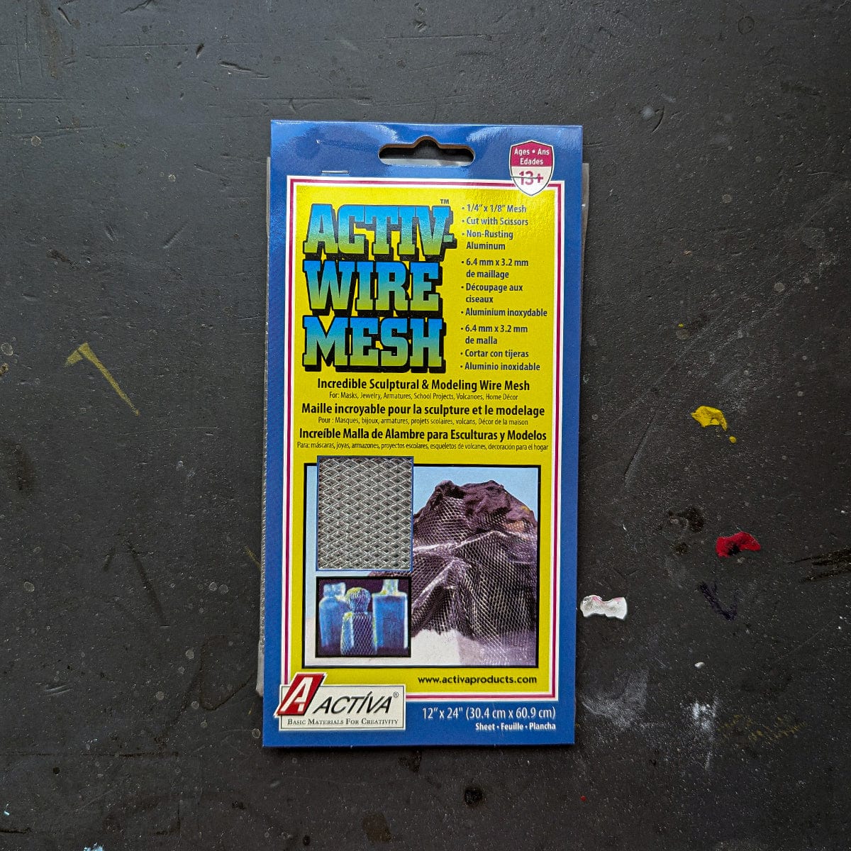 Activa Armature Wire Activa - Activ-Wire Mesh - 1/4 x 1/8" Coarse Weave