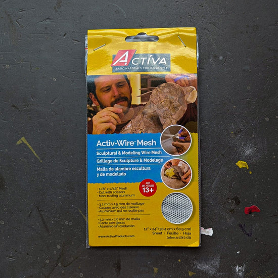 Activa Armature Wire Activa - Activ-Wire Mesh - 1/8 x 1/16" Fine Weave
