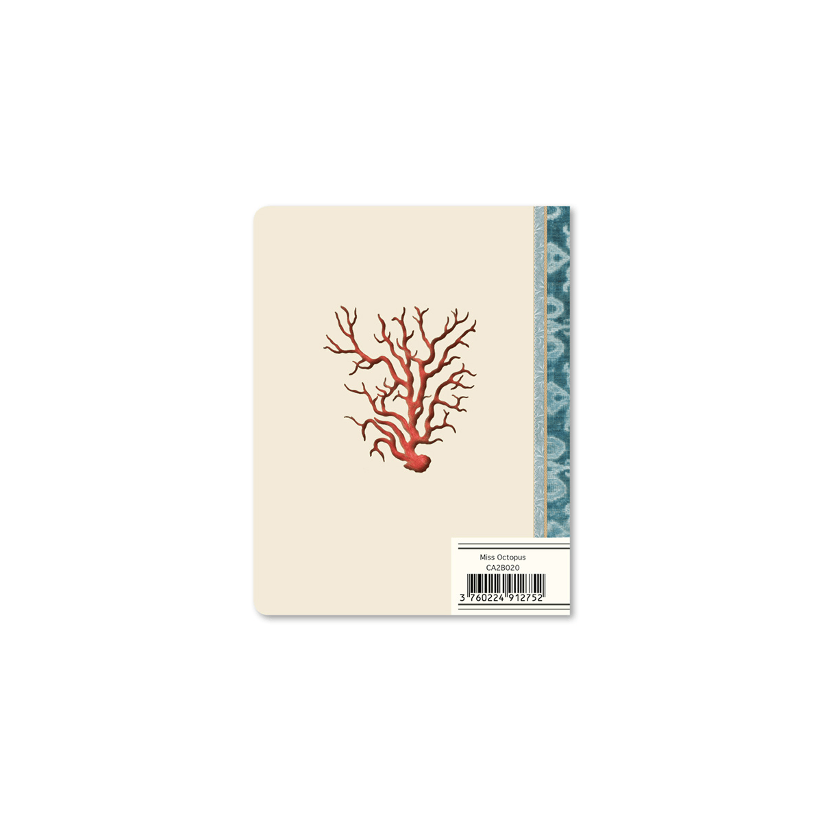 Alibabette Notebook - Ruled Alibabette - Mini Notebook - 10x15cm - Miss Octopus