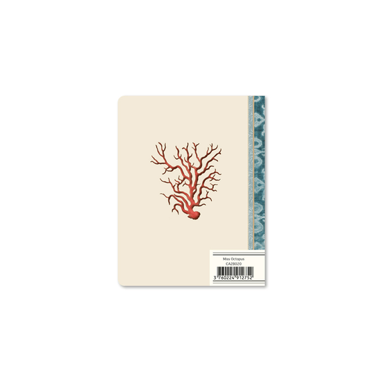 Alibabette Notebook - Ruled Alibabette - Mini Notebook - 10x15cm - Miss Octopus