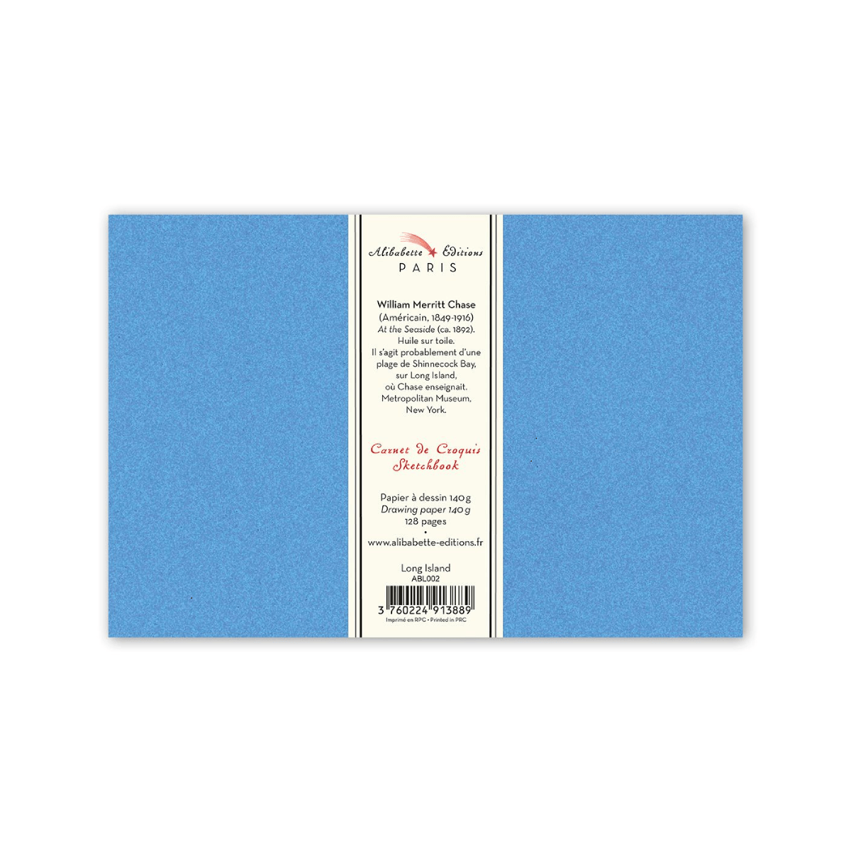 Alibabette Sketchbook - Stitchbound Alibabette - Landscape Artbook - 21x14cm - Long Island