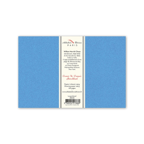 Alibabette Sketchbook - Stitchbound Alibabette - Landscape Artbook - 21x14cm - Long Island