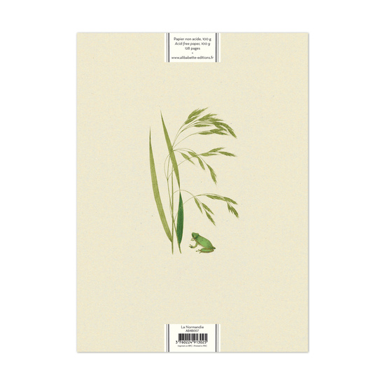 Alibabette Sketchbook - Stitchbound Alibabette - Large Artbook - 21x29cm - La Normandie