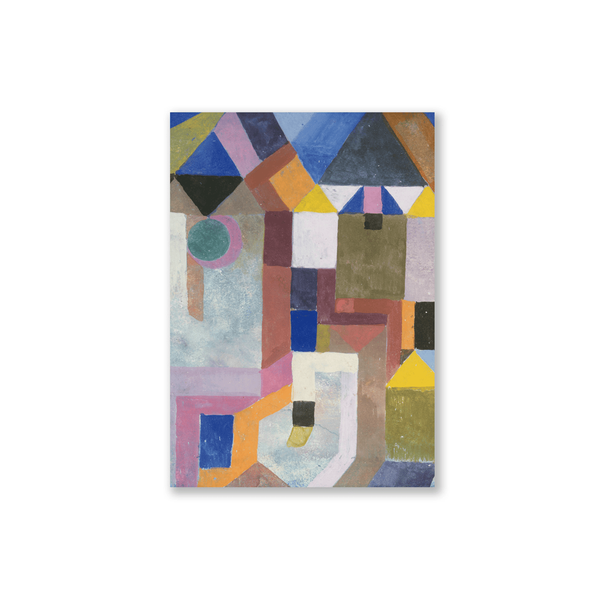 Alibabette Sketchbook - Stitchbound Alibabette - Pocket Artbook - 12x17cm - Klee "Architecture"