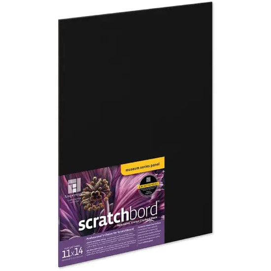 Ampersand Scratch Board Ampersand - Scratchbord - 1/8" Flat Panel - 11x14"