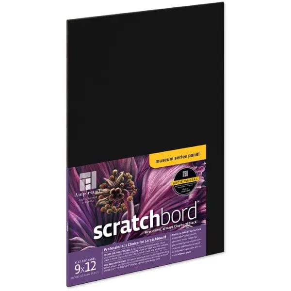 Ampersand Scratch Board Ampersand - Scratchbord - 1/8" Flat Panel - 9x12"