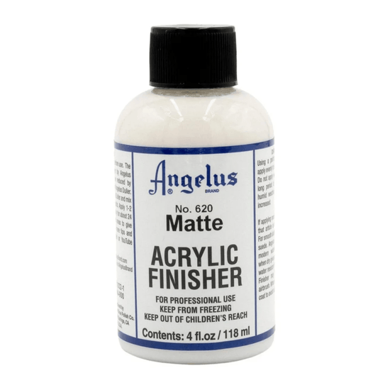 Angelus Acrylic Leather Paint No. 620 - Matte Angelus - Acrylic Finishers - 4oz Bottles