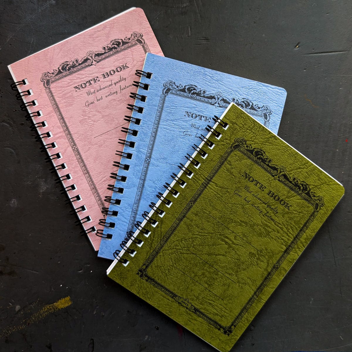 Apica Notebook - Ruled Apica - Coil-Bound Note Books - A6