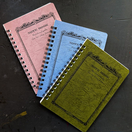 Apica Notebook - Ruled Apica - Coil-Bound Note Books - A6