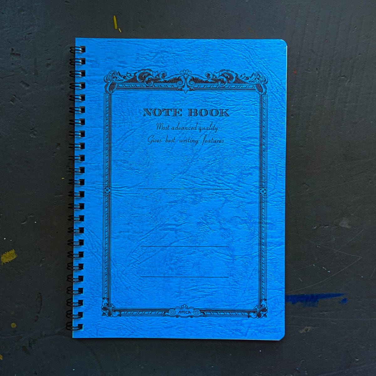 Apica Notebook - Ruled Wisteria Blue Apica - Coil-Bound Note Books - A5