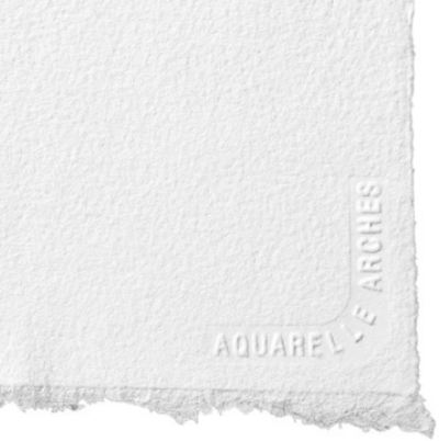 Arches Watercolour Paper Arches - Watercolour Paper - Natural White - Cold Press - 90lb - 22x30" - 10 Pack