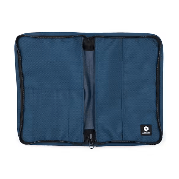 Art Toolkit Pencil Case Blue Art Toolkit - Toolkit Covers - A5 Size