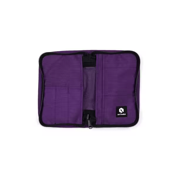 Art Toolkit Pencil Case Purple Art Toolkit - Toolkit Covers - Pocket Size