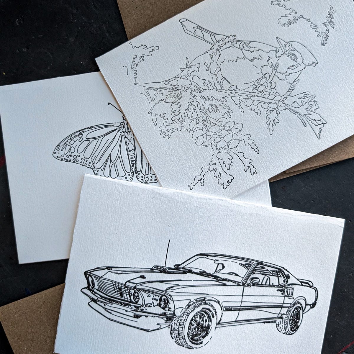 Beam Paints Greeting Cards Beam Paints - Paintable Greeting Cards