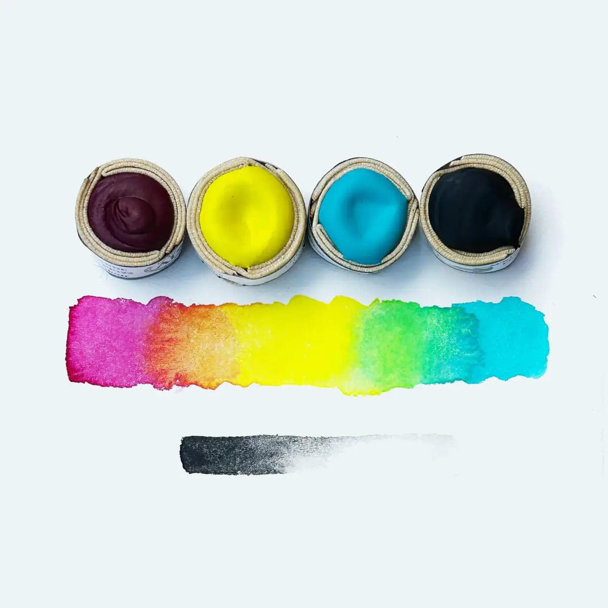 Beam Paints Watercolour Set Beam - Handmade Watercolours - CMYK Palette Paintstone Bundle - Set of 4 Colours