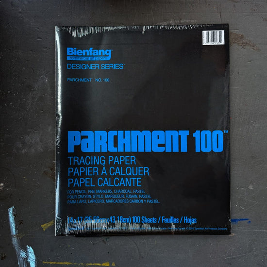 Bienfang Paper Tracing Paper - Pad Bienfang - Parchment 100 Tracing Paper - 14x17" Pad