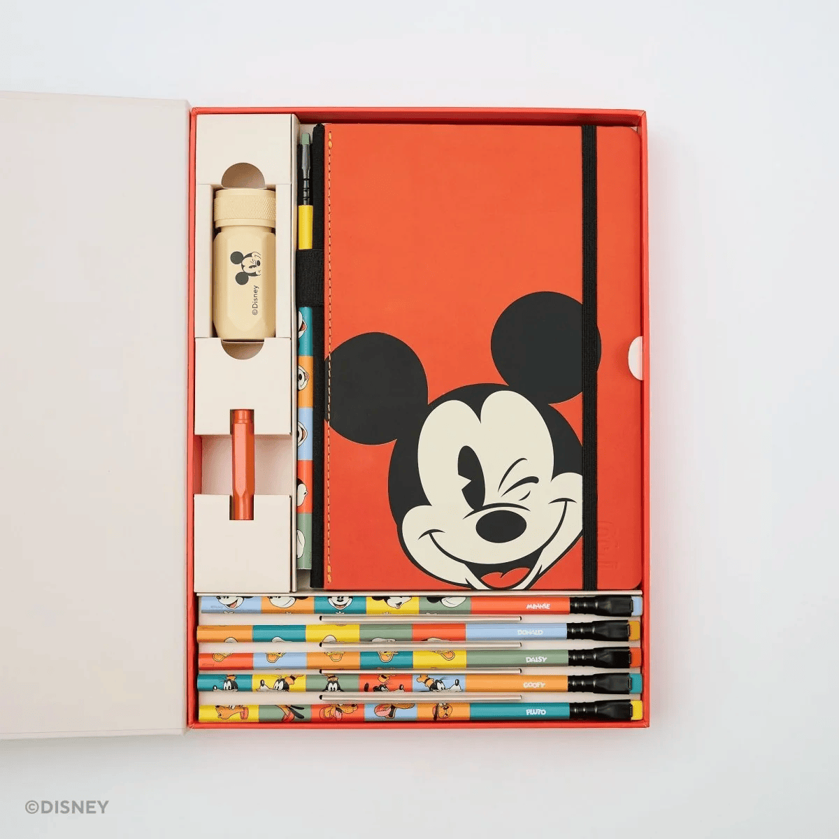 Blackwing Graphite Pencil Set Blackwing x Disney - Mickey & Minnie Notebook Essentials Set - 9 Pieces